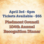 April 3rd 2025 Annual Recognition Dinner